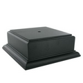 Black Bowl or Cup Platform Base (4 1/2"x4 1/2"x2 1/8")